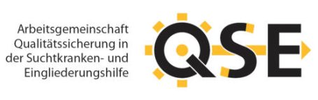 Logo der Arbeitsgemeinschaft Qualitätsicherung in der Suchtkranken- und Eingliederungshilfe.